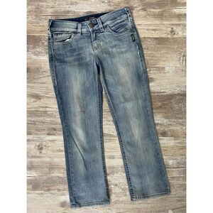 Silver Suki Mid Capri Jeans Crop Women’s Sz W28/L22.5